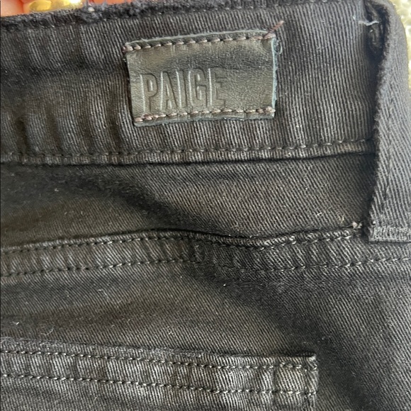 PAIGE Black Ankle Skinny Pants - Picture 5 of 10